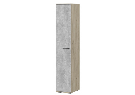 Шкафы Вальс Шк-400 Дуб Крафт Серый / Бетонный Камень Вальс ШК-400 дуб крафт серый / бетонный камень 