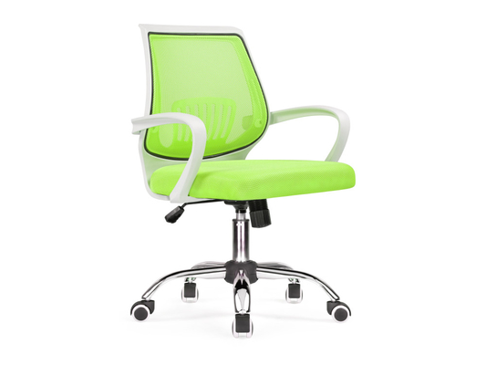 Кресло для оператора Ergoplus Green / White Компьютерное Кресло Ergoplus green / white Компьютерное кресло