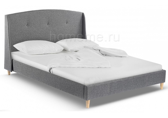 Кровать  Morena 160х200 grey 11433 (17484)