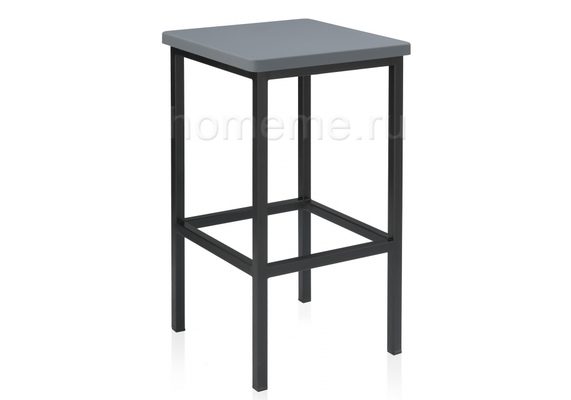 Барный стул Лофт Темно-Серый / Черный Матовый Лофт темно-серый / черный матовый 