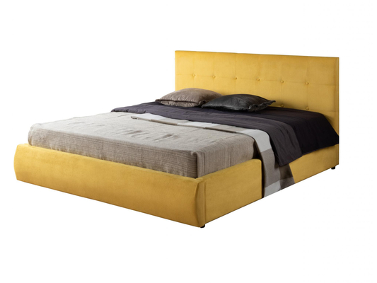  Мягкая Кровать &amp;Quot;Selesta&amp;Quot; 1400 Желтая С Подъемным Механ Мягкая кровать &quot;Selesta&quot; 1400 желтая с подъемным механизмом