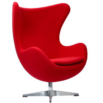 Кресло  Кресло EGG CHAIR красный кашемир