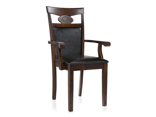 Кресло Кресло Luiza Dirty Oak / Dark Brown Стул Деревянный Кресло Luiza dirty oak / dark brown Стул деревянный