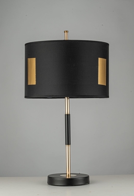   Настольная лампа Arti Lampadari Oggebio E 4.1.T2 BKG