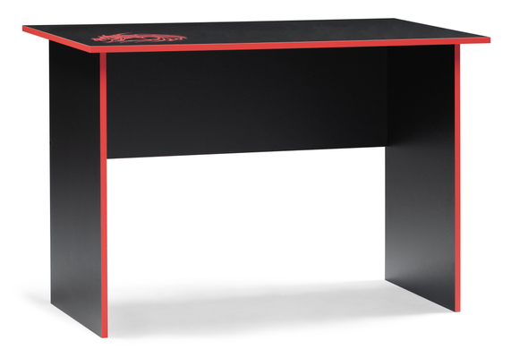 Компьютерный стол Эрмтрауд Черный / Красный Эрмтрауд черный / красный 