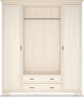 Шкаф 4-х дверный (корпус, боковые двери в комплекте) Сиена