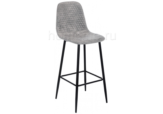 Барный стул  Drop black / grey 11566 (18559)